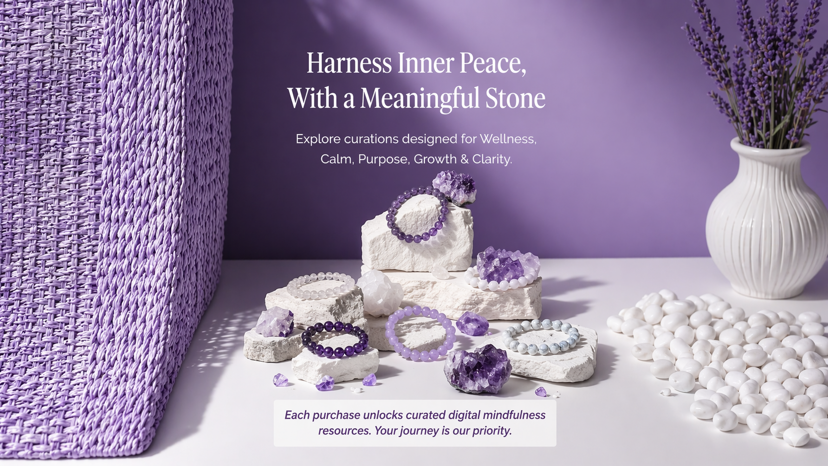Harness Inner Peace with Crystals